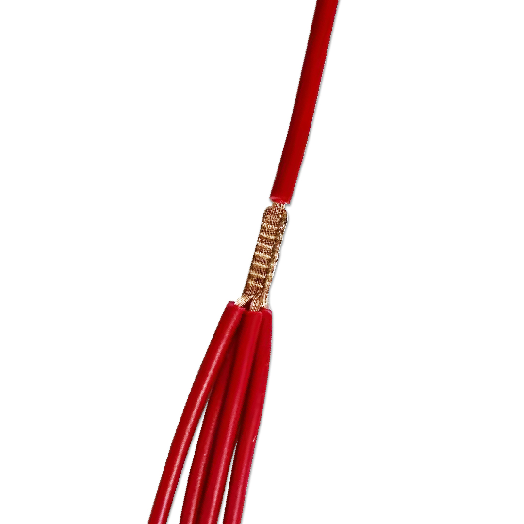 8Mm square pair of four copper wires